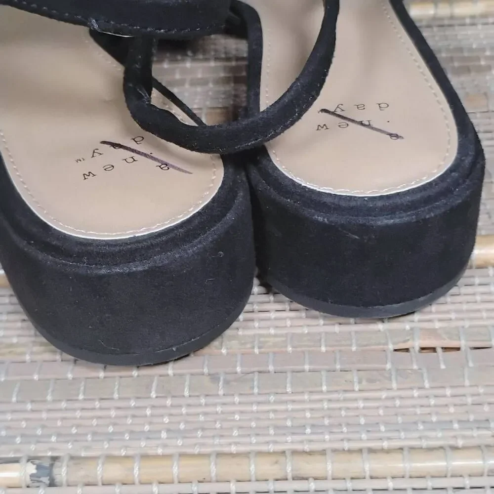 A New Day Women’s Black Slingback Sandals 9.5 - Picture 3 of 9